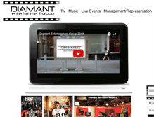 Tablet Screenshot of diamantent.com